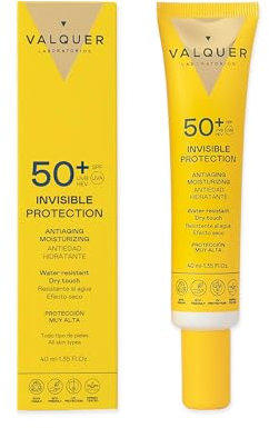 Valquer Laboratorios Sérum Visage Protection Invisible SPF 50+ Anti-âge et Hydratant