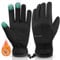 ihuan Thermo Fahrradhandschuhe Damen Herren Warme Radsport Handschuhe für Winter, Touchscreen Wasserdicht Winddicht rutschfest für Laufen, Skifahren, Wandern