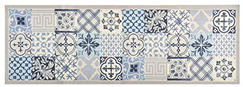 CIADAZ Küchenteppich Waschbar, Teppich Küche, Küchenläufer, Läufer Küche, Teppich Läufer, Teppich Für Die Küche, Mosaik 60x300 cm