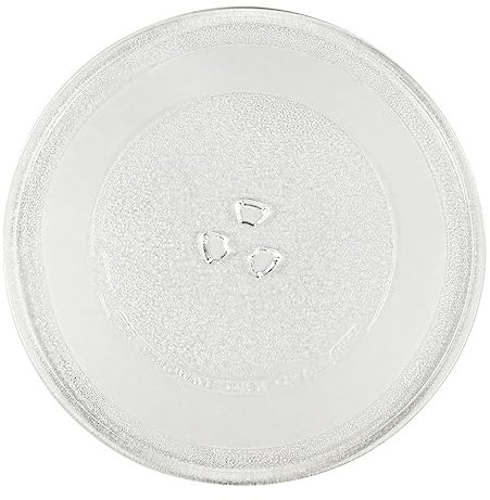 HQRP Drehteller aus Glas, 25,5 cm, kompatibel mit Maytag, Magic Chef, Samsung, GE General Electric, Panasonic, JcPenney Oster Rival Ewave Emerson Daewoo Galanz Mikrowellenherd, 25,4 cm, 25,4 cm