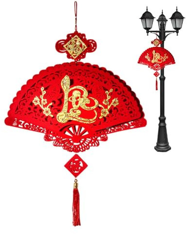 Décorations du Nouvel An vietnamien 2024, décorations du Nouvel An chinois 2024 - Décoration traditionnelle du festival du printemps à suspendre pour l'année 2024 | Décorations du Nouvel An