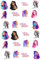 Ariana Music Singer Edible Cupcake Toppers 24 Precut Ready to Use Premium Wafer Card