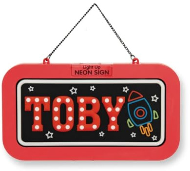 Personalised Neon Signs (Toby)