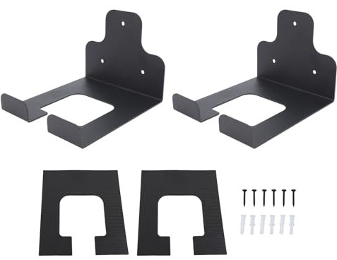 Natudeco Garage Organizer Hedge Trimmer Rack Rake Multifunctional Wall Mount Vacuum Cleaner Hanger for Yard Home Bike Tool