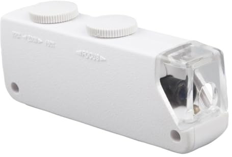 Toddmomy Smartphone Mikroskop Flexible Lupe aus Abs und Metall mit 160 bis 200 facher Vergrößerung Verstellbares Tragbares für Gaming und Filme Schauen