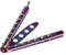 Andux Zone Training Tool Flip Player Stainless Steel Holes with small Screwdriver CS/HDD24 (Rainbow)