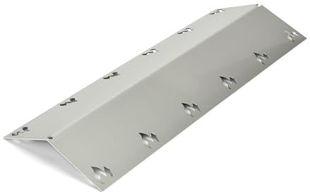 Grillrost.com Das Original Edelstahl Brennerabdeckung - 395x150mm - extra stark 1,5mm - passend für viele Grills