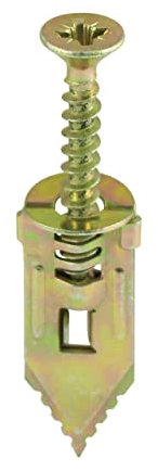 TIMco HPF30 Hammer-in Plasterboard Fixing 4 x 30mm - Yellow- Pack of 10