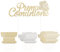 25pz Topper Prima Comunione Cake Topper Oro Glitter Albero della Vita Angelo Piccione Santo Graal Addobbi Comunione per Bambini Decorazione Festa Torta Cupcake Partito