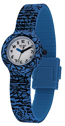 HIP HOP, Collezione Kids Fun, Orologio Bambina, con Cinturino in Silicone Intercambiabile, Cassa 28 mm, Movimento al Quarzo, Resistente all'Acqua, Lunghezza Regolabile