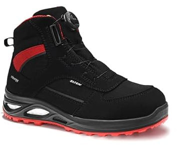 ELTEN Schuhe, Hannah XXTL BOA® Black-red Mid ESD S3, Größe 37