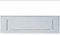 Manor Polished Chrome Letter Plate 256 x 76mm Front Door 10 x 3