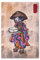 CoolChange Wandbild im japanischem Stil auf Hartschaumplatte | Poster 30x42cm | Nachtparade der 100 Dämonen | Motiv: Tofu Monster