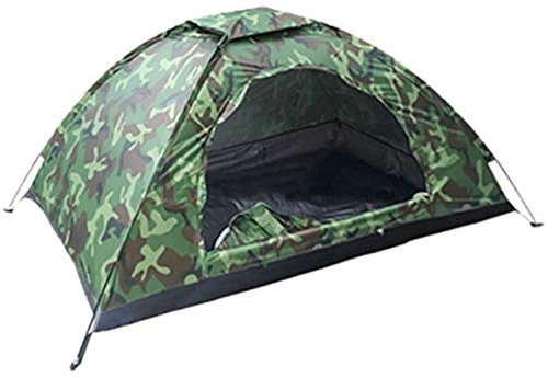 Peukerty 1 Person Tragbares AußEn Camping Zelt AußEn Wanderreise Camouflage Camping Nickerchen Zelt
