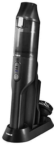 Tower T527000 Optimum 14.8V Handheld Vacuum Cleaner Cordless with a large 0.5L capacity and powerful motor, 200W