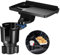 This Hill Cup Holder Tray for Car, 2 in 1 Detachable Car Food Table Tray with Solid Base & Phone Slot,Car Cup Holder Expander with 360°Rotation Tray for Travel Road Essentials
