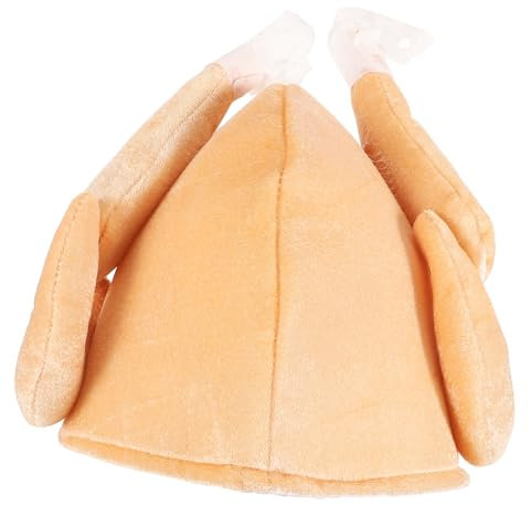 Toyvian Partei Cosplay Outfitt Türkei Halloween Kostüm Party Verkleiden Türkei Kopf Hut Turkei Party Kleid Bis Truthahnhüte Für Erwachsene Thanksgiving Türkei Hut Kind Kauen Irland