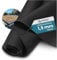 FIFOX - Langlebige EPDM Dachfolie für Carports und Gartenhäuser - Stärke 1,5 mm - 3,05 m x 2 m/EPDM Folie schwarz zur Dachabdichtung/Dachfolie wasserdicht