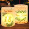 12 Windlicht Tischdeko 18 Geburtstag, 18 Happy Birthday Tischdekoration, Deko 18. Geburtstag Mädchen Junge, Schön DASS Du Da Bist, Geeignet für Teelichter oder Kerzen