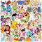 AlloFuu Cartoon Movie Figures Stickers, Waterproof Fun Game Bottles Scrapbook Music Sticker for Book Skateboard Laptop Guitar Suitcase Fans Favors Stickers