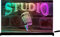 Zayeksole Studio Microphone Placa De Neon De Mesa, Aplicativo RGB Com Escurecimento, Luzes De Neon LED Alimentadas por USB para Decoração De Estúdio De Discurso,40x30cm