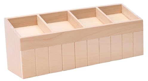 Hohopeti Scale Tiny Fruits Display Stand Premium Wooden Decor for Collectors for Miniature Enthusiasts