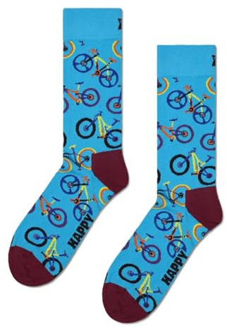 Happy Socks Mountain Bike Sock blau