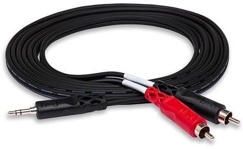 Hosa CMR-210 Câble Y TRS RCA Noir