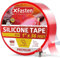 XFasten Silicone Self Fusing Tape 1-Inch x 36-Foot (25.4mm x 10.97m) (Red) Silicone Repair Tape