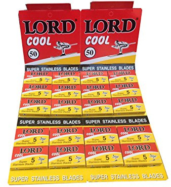 100 Lord Cool Rasierklingen