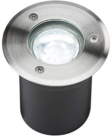 Knightsbridge Recessed Ground Light, 304, 3 W, Stainless Steel