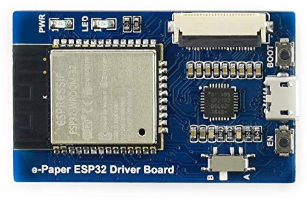 Waveshare Universal e-Paper Driver Board with WiFi SoC ESP32 Onboard Supports Various SPI e-Paper Raw Panels