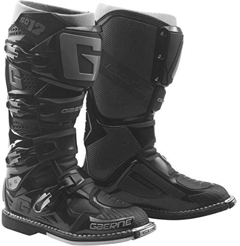 Gaerne Stivali da motocross SG 12 Nero, Nero , 45 EU