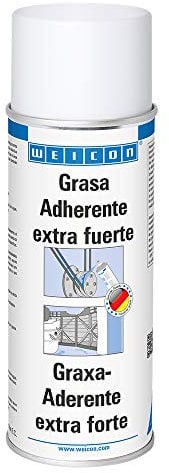 WEICON Spray Grasa Adherente extra fuerte | 400 ml | Se adhiere también bajo el agua | Beige
