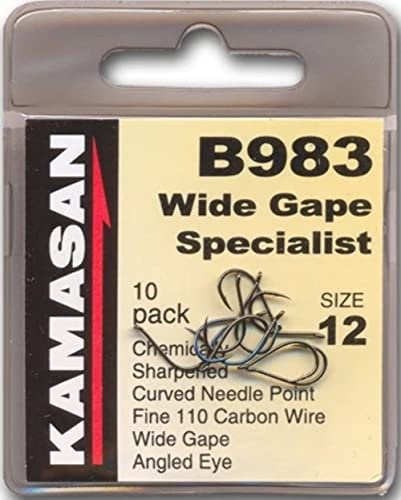 Kamasan Hooks B983 - 10 Pack - Size 14 - Bass, Trout