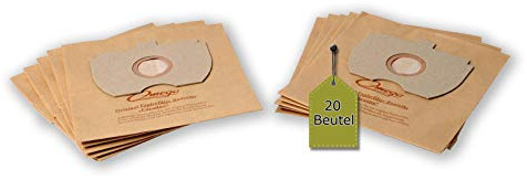 20 Staubsaugerbeutel kompatibel mit ETA (.)414 Serie - Draco, 20 Staubbeutel + 4 Mikro-Filter + 4 Motor-Filter, kompatibel mit Staubsaugerbeutel Swirl X18
