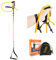 NIKA ARCHERY Bogenschießen Stretchband Trainer Draw Trainingshilfe Gerät Kraft Stretchband Übungen Geschicklichkeitsübungen für Recurvebogen Compoundschießen Kinder Erwachsene Anfänger Experten GELB