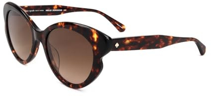 Kate Spade ELINA/G/S Havana/Brown Shaded 53/20/140 women Sunglasses