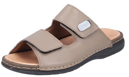 Rieker Herren 25590 Pantolette, Braun, 43 EU