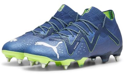 PUMA Unisex Future Ultimate Mxsg Leichtathletik-Schuh, Persian Blue White Pro Green, 42 EU
