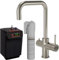Liquida EBT311BS 3 in 1 Brushed Steel Kitchen Instant Boiling Hot Water Tap
