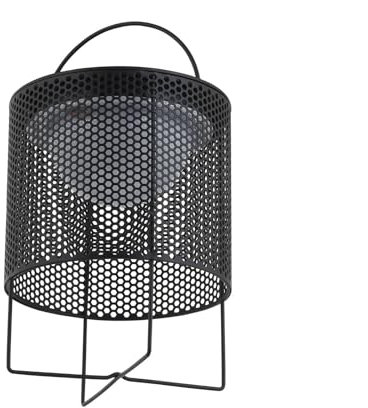 Lindby LED Achilleas dimmbar (spritzwassergeschützt (Modern) in Schwarz aus Metall (1 flammig,)