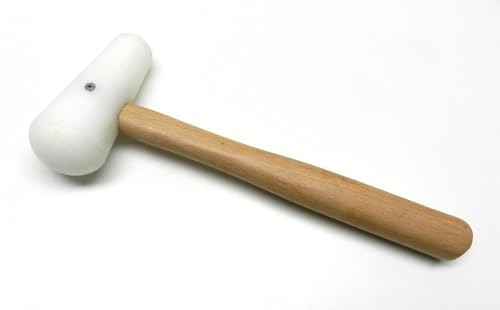 Domed Nylon Hammer Large 5 Head Plastic Mallet Forming Dapping Metalsmith 8 Oz