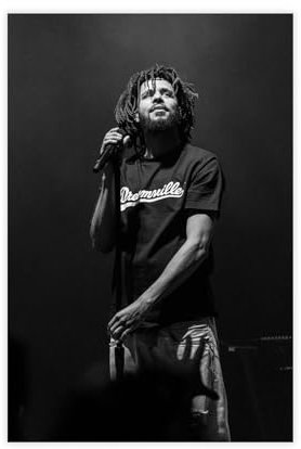 J. Cole Poster (7) Leinwand Poster Wandkunst Dekor Druck Bild Gemälde für Wohnzimmer Schlafzimmer Dekoration ungerahmt 30 x 45 cm