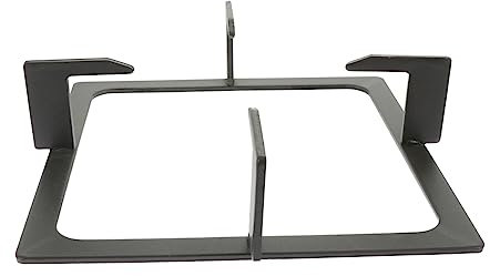 DIKACA Supporto per Fornello a Gas Supporto Quadrato per Fornello a Gas Supporto in Ghisa Antiscivolo Gadget da Cucina