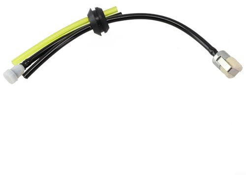 Universal 20mm Brushcutters Tank Seal With 3 Hoses, Grass Trimmer Fuel Line Petrol Strimmer Fuel Pipe with Air Fuel Filter Primer Bulb