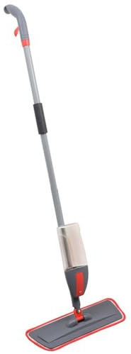 Scopa Lavapavimenti Spray a Spruzzo getto d'acqua mop Mocio grande serbatoio 750 ml 3 panni in microfibra pulisce igienizza