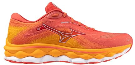 Mizuno Wave Sky 7, Laufschuh für Herren, Cayenne Nickel Carrot Curl, 44.5 EU