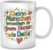 Seness Kleine Menschen brauchen so große Herzen wie deins Tasse, Abschiedsgeschenk beste Erzieherin Geschenk, Erzieher Abschied, Kindergarten Krippe Kita Abschluss kleines Dankeschön Danke (Herz)