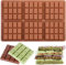 AVANA Moule à chocolat en silicone de 6 cavités, sans BPA, anti-adhésif, moules tablette de chocolat (moule 3)